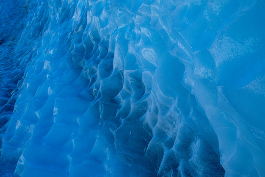 Ice ripples, frozen ice waves, Queen Maud Land, Antarctica