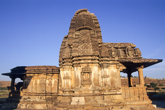 Sas Bahu temples feature intricate carvings and stone architecture in Rajasthan, India