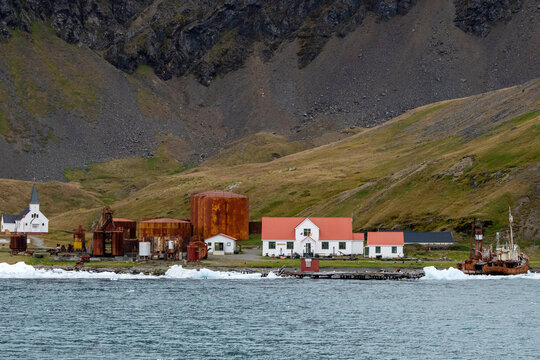 Old whaling station, Grytviken, South Georgia