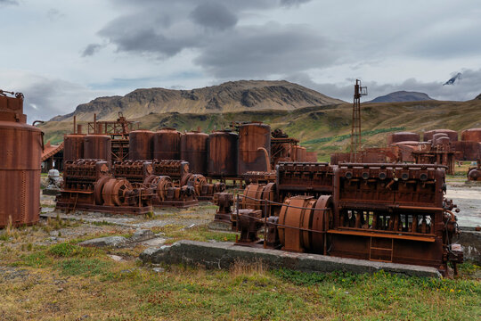 Old whaling station, Grytviken, South Georgia