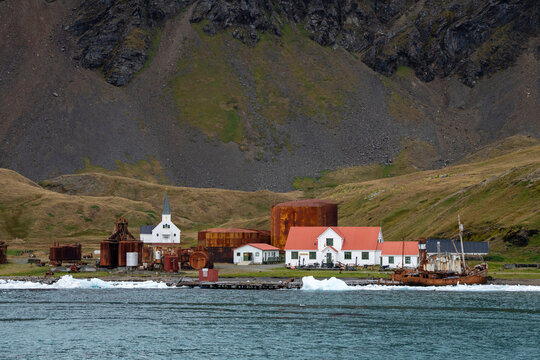Old whaling station, Grytviken, South Georgia