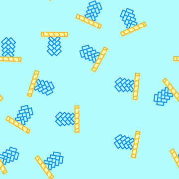 shide paper streamers shintoism vector seamless pattern shide paper streamers shintoism sign illustration