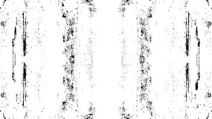 Fototapeta premium Symmetrical Black and White Grunge Texture Background for Vintage Overlay and Distressed Graphic Design Projects