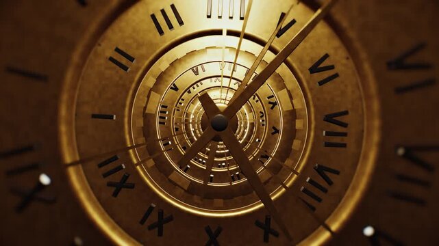 Golden Clock Tunnel, Time Travelling, Time Travel