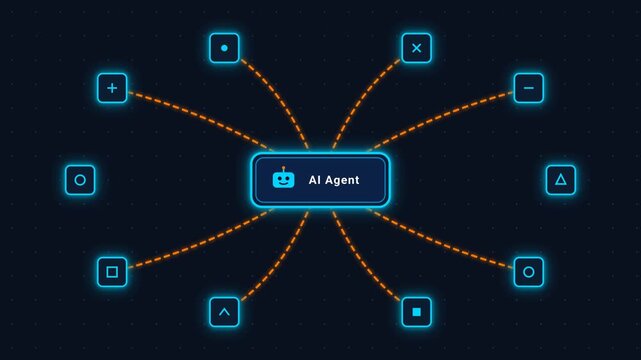 Centralized Artificial Intelligence Agent Concept with Connected Functional Modular Interface Nodes