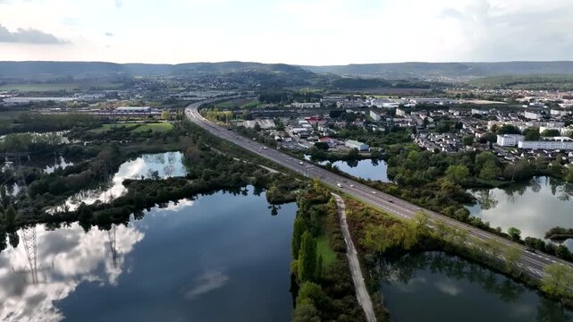Drone - A4 vers Metz