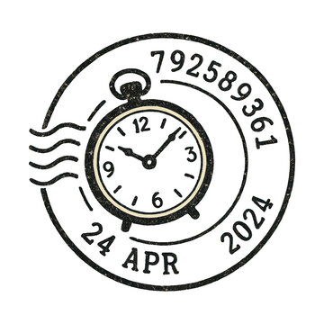 PNG Vintage postal stamp illustration