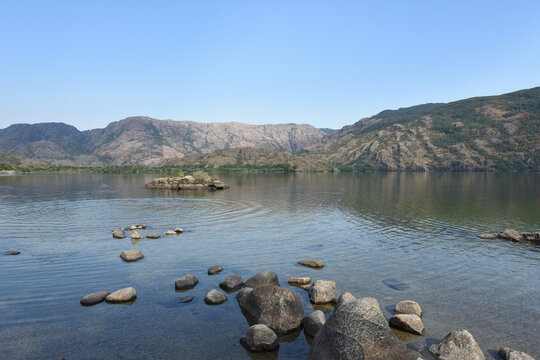 view of Sanabria lake,  Zamora province; Castile and Leon; Spain