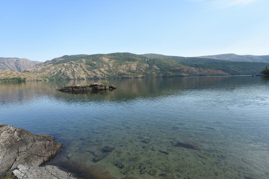 view of Sanabria lake,  Zamora province; Castile and Leon; Spain