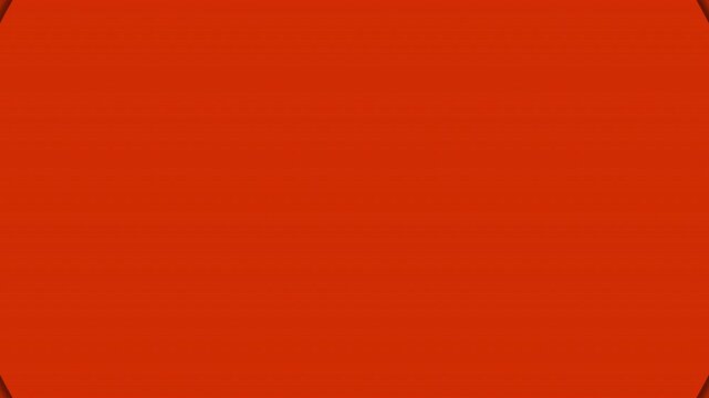 Vibrant orange circular motion graphic transition with transparent alpha channel and smooth expanding geometric ring shape overlay with professional video editing