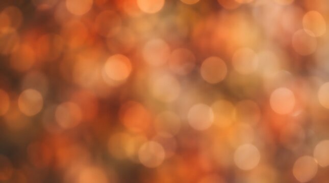 A beautiful abstract thanksgiving banner background featuring warm autumn colors with soft glowing bokeh light effects perfect for seasonal holiday designs and festive digital marketing