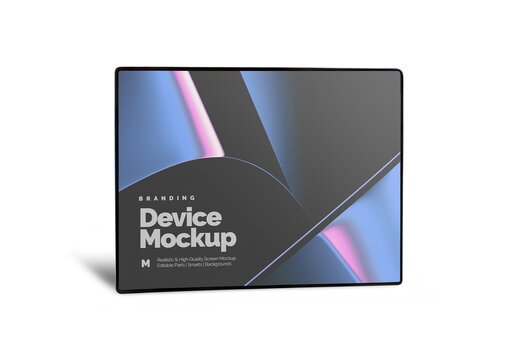 Device Mockup Realistic Design for Brand Presentation and Marketing