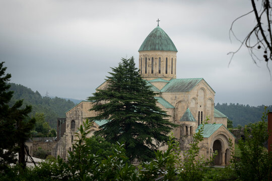 Kutaisi Cathedral (Cathedral of the Dormition), 11th century, Kutaisi, Imereti Region, Georgia