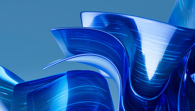 3D Curved Data Panels