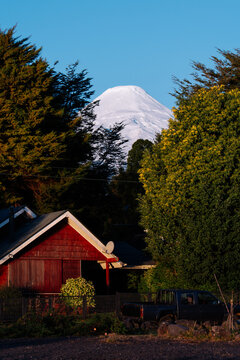 Volcan Osorno Red House