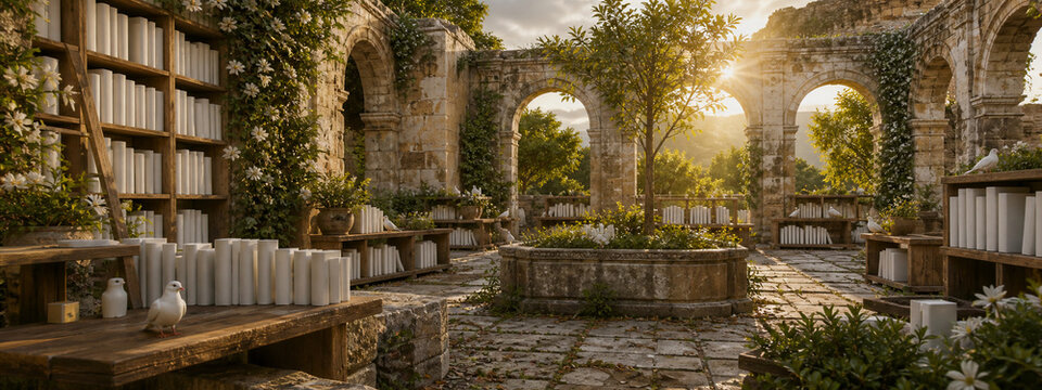 Rebuilding a Shared Future &mdash; A premium conceptual scene expressing resilience and hope