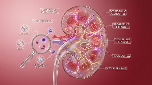 Transparent Allergic Interstitial Nephritis with Eosinophilic Tubulointerstitial Inflammation