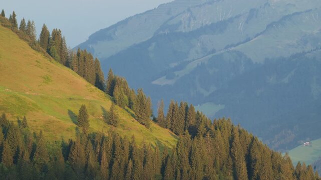 mountain range and mountains in the alps 4K