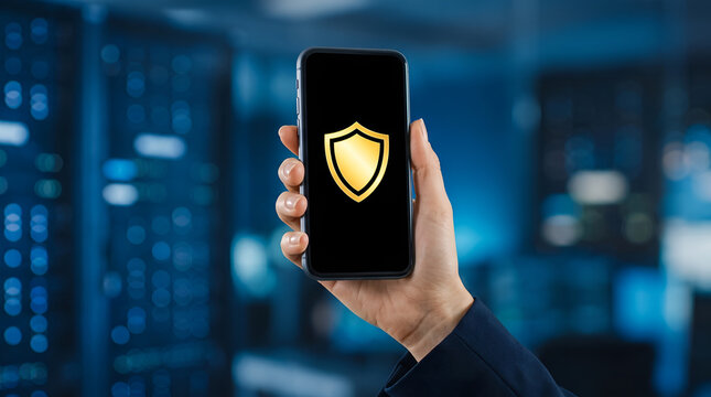 Cloud Security Concept on Smartphone