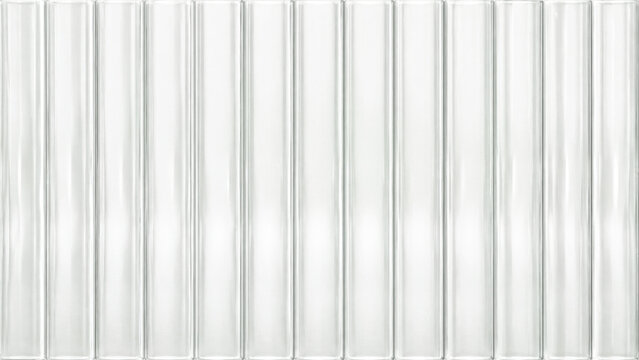 Wide fluted glass texture clear vertical ribbed pattern