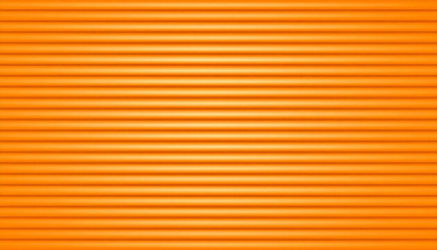 Abstract orange metal shutter texture with horizontal ridges and warm industrial tones. Minimal background ideal for architecture, construction, technology, modern design, banners, and visual designs.