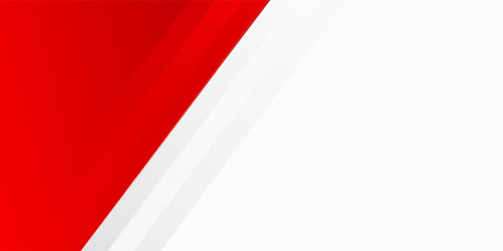 banner background. colorful. red gradation. combination gray and white silver. abstract . trendy