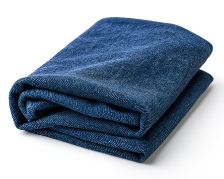 Folded Blue Jeans