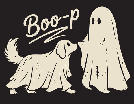 Boo-P Ghost Dog PNG SVG