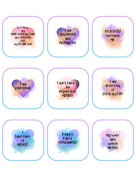 Affirmation Cards