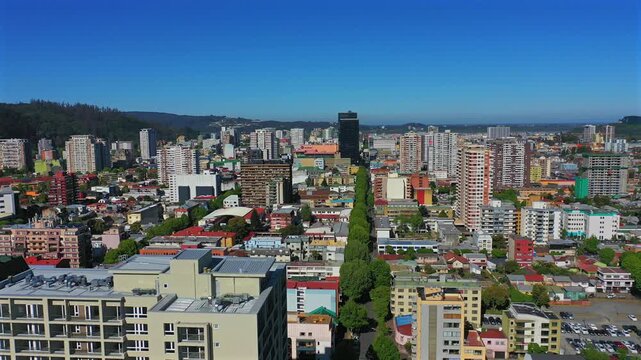 video aereo de Concepcion Chile Clip 21