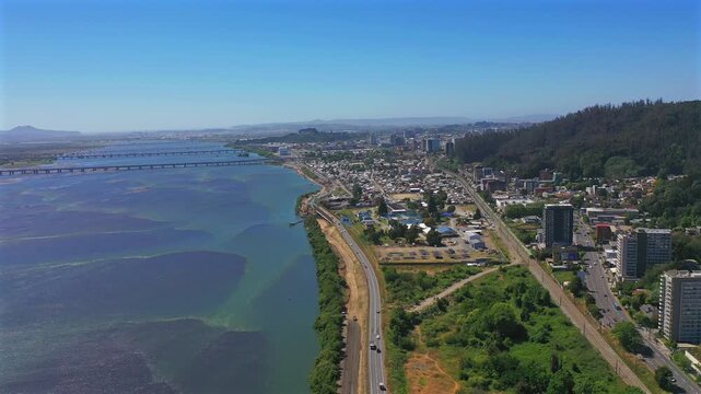 video aereo de Concepcion Chile Clip 24