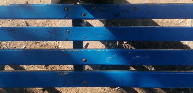 colorful fences in city