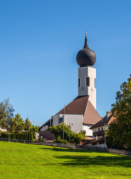 Altmann Chapel with an Onion Dome in Colle di Bolzano, South Tyrol