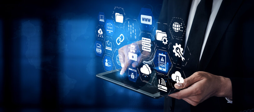 Software development with coding overlays, programming languages, developer tools, mobile app creation, and advanced programming for digital product development and software solutions. Entice