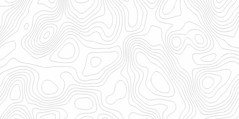 Fototapeta premium Abstract discovery topographic map banner texture background. Topographic contour lines grid map pattern design. Lines Topographic contour line map seamless pattern.