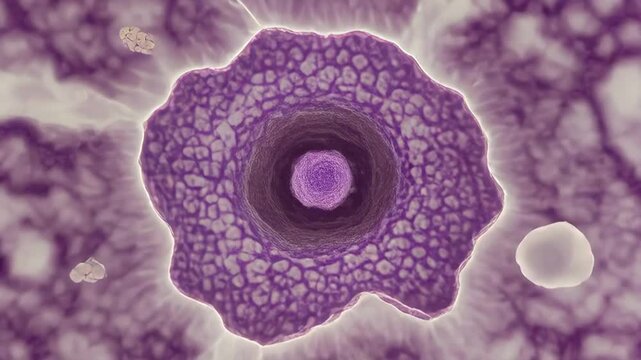 Appendix Mucosa with Crypt-Lymphoid Interface Shown in Medical Histology CGI