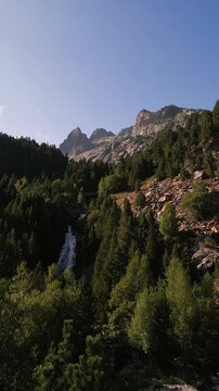 Beautiful landscape in Aragon, Spain - 4K