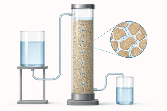 Darcy's Law Porous Medium Flow Hydraulic Gradient