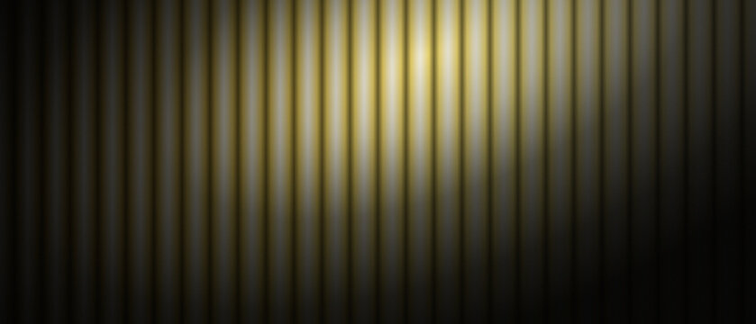 Dramatic vertical lines form a beautiful golden gradient background ideal for modern digital displays and compelling abstract presentation designs