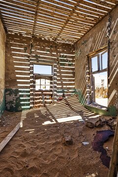 Ruin, Kolmannskuppe, Ghost Town, L&uuml;deritz, Namibia