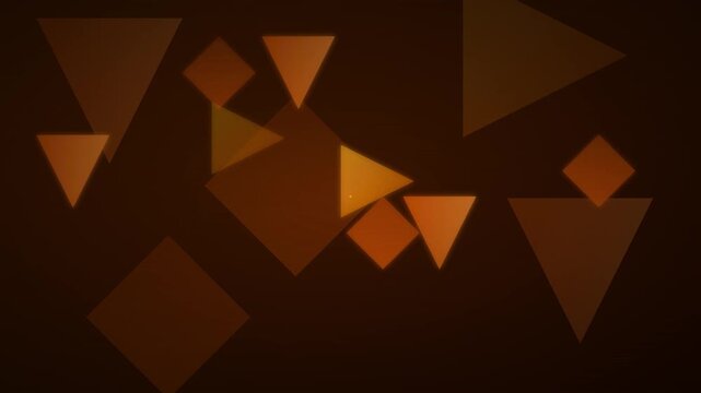 autumn orange polygon shuffle warm abstract animation