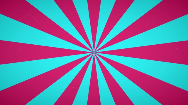 berry blast aqua circus abstract motion loop