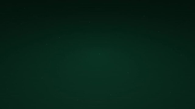 bioluminescent forest green glowing dots abstract motion graphic