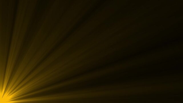 Set of 3 Soft Perspective Sun Light Rays Overlays. Loop ready clips for placement over existing footage to add volumetric light beams. golden sun flare shining rays effect on black chroma key alpha