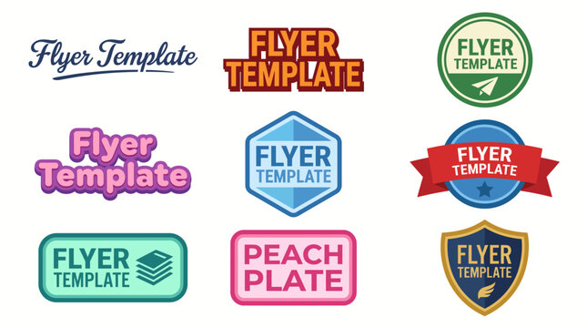 This collection of vibrant flyer templates represents various styles and themes, ideal for promoting events, products, or services and drawing the audience's attention.