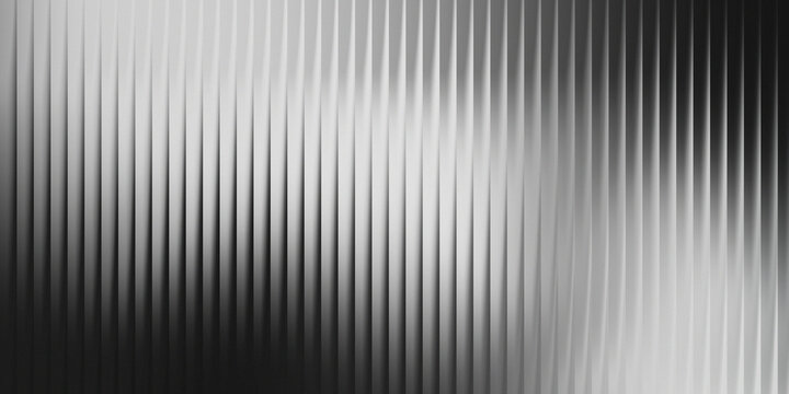 3d rendering, abstract vertical lines background with light and shadow gradient
