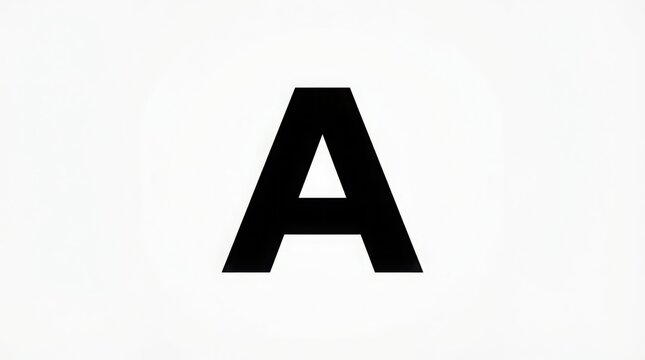 alphabet made of colorful letters
