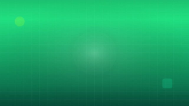 bright mint green fresh tech grid floor animation