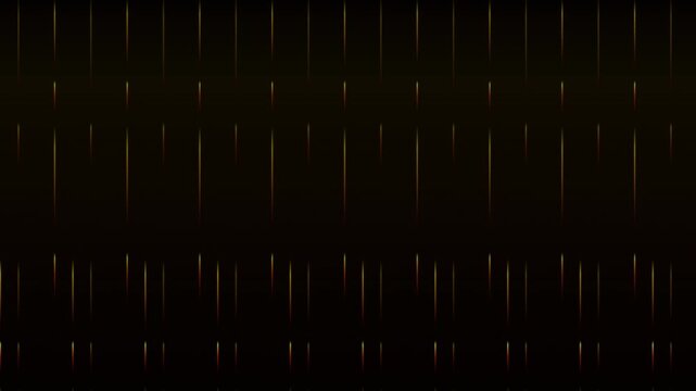 burning amber matrix rain hot code effect