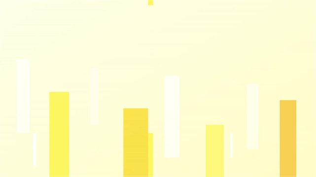 clean flat design overlay rising rectangles yellow